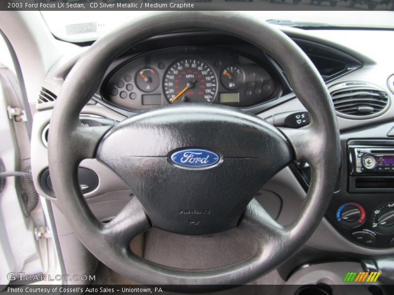 CD Silver Metallic / Medium Graphite 2003 Ford Focus LX Sedan