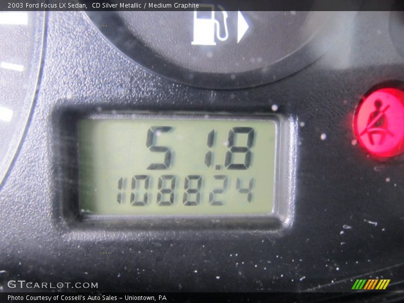 CD Silver Metallic / Medium Graphite 2003 Ford Focus LX Sedan