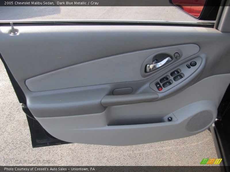 Dark Blue Metallic / Gray 2005 Chevrolet Malibu Sedan