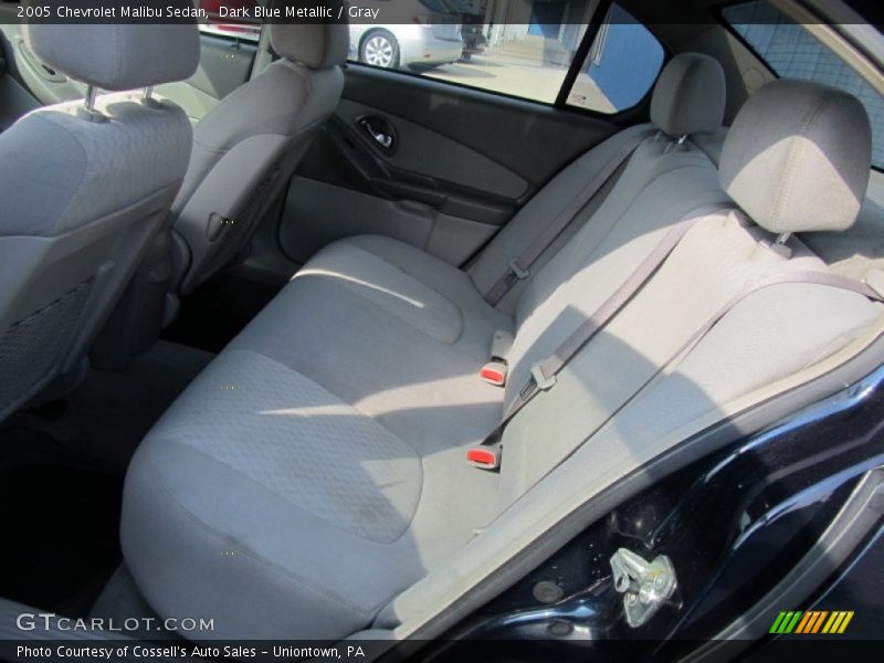 Dark Blue Metallic / Gray 2005 Chevrolet Malibu Sedan