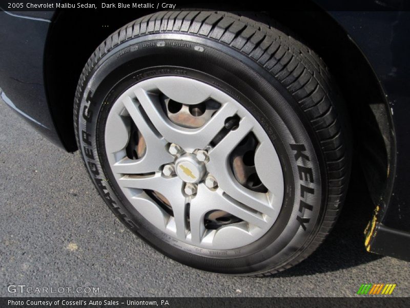 Dark Blue Metallic / Gray 2005 Chevrolet Malibu Sedan