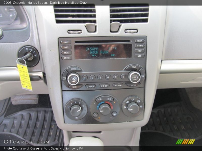 Dark Blue Metallic / Gray 2005 Chevrolet Malibu Sedan