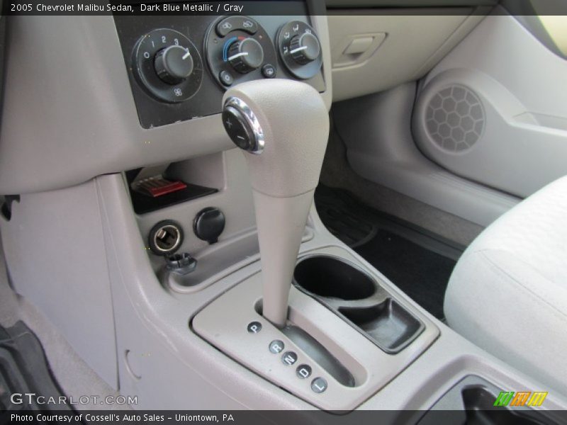 Dark Blue Metallic / Gray 2005 Chevrolet Malibu Sedan