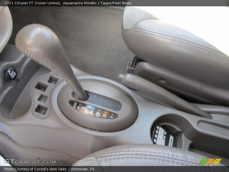 Aquamarine Metallic / Taupe/Pearl Beige 2001 Chrysler PT Cruiser Limited