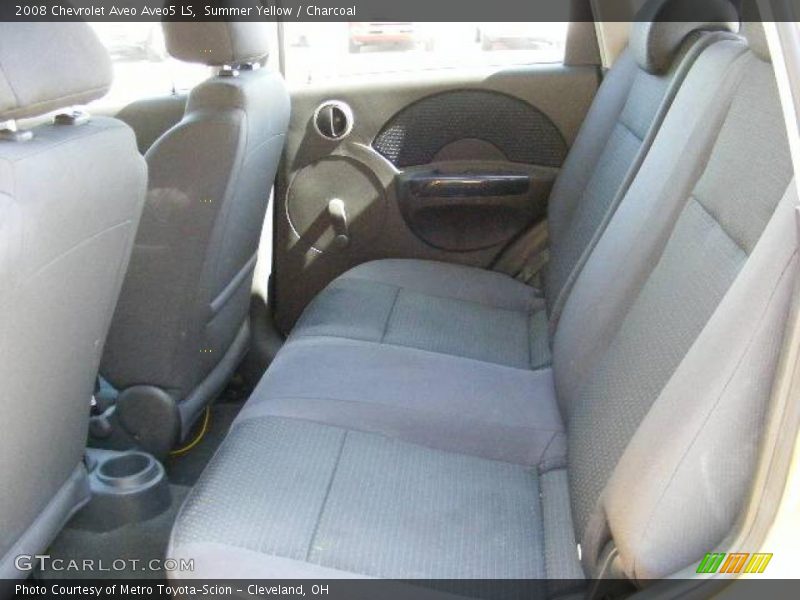 Summer Yellow / Charcoal 2008 Chevrolet Aveo Aveo5 LS
