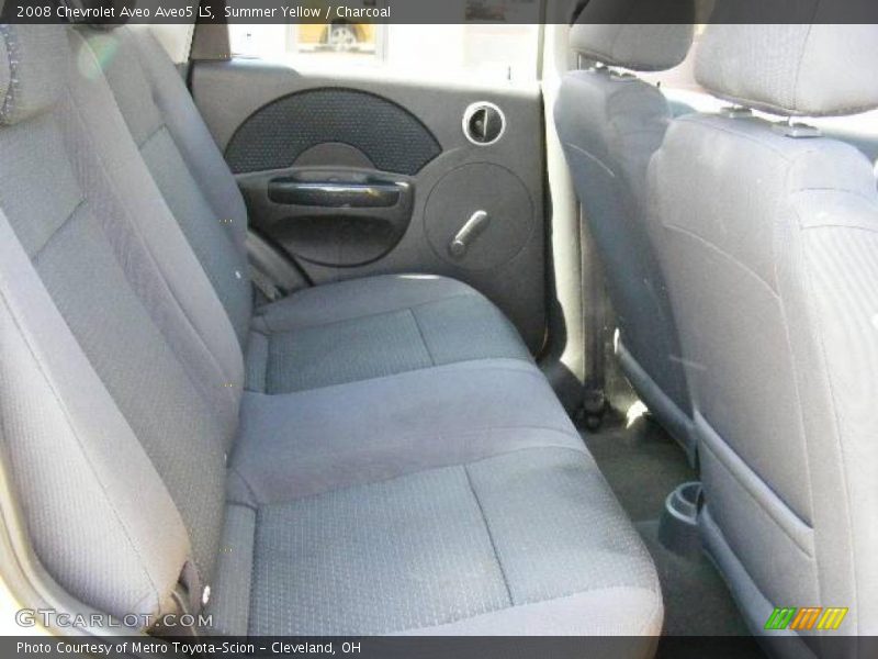 Summer Yellow / Charcoal 2008 Chevrolet Aveo Aveo5 LS