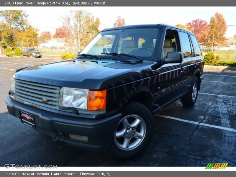 Java Black / Walnut 2000 Land Rover Range Rover 4.0 SE