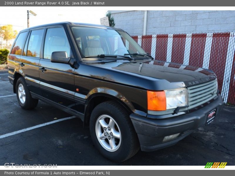 Java Black / Walnut 2000 Land Rover Range Rover 4.0 SE