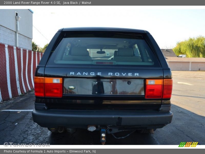 Java Black / Walnut 2000 Land Rover Range Rover 4.0 SE