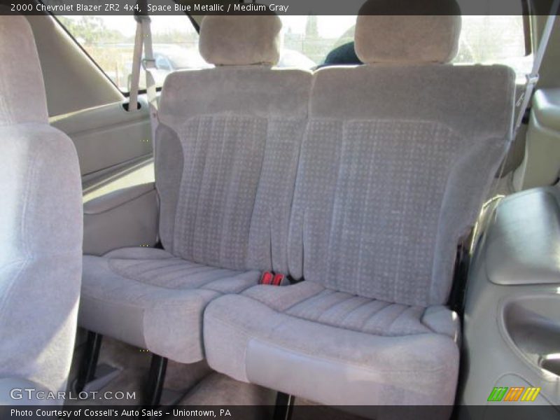  2000 Blazer ZR2 4x4 Medium Gray Interior