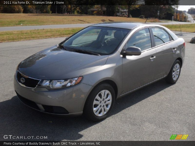 Titanium Silver / Stone 2011 Kia Forte EX