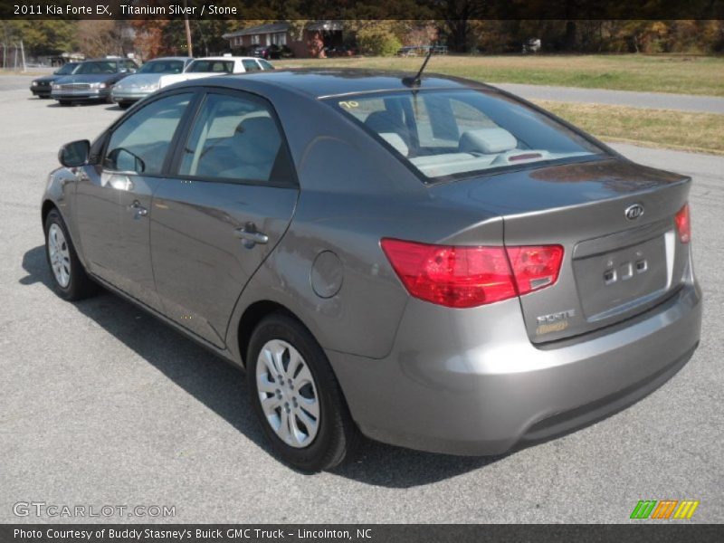 Titanium Silver / Stone 2011 Kia Forte EX