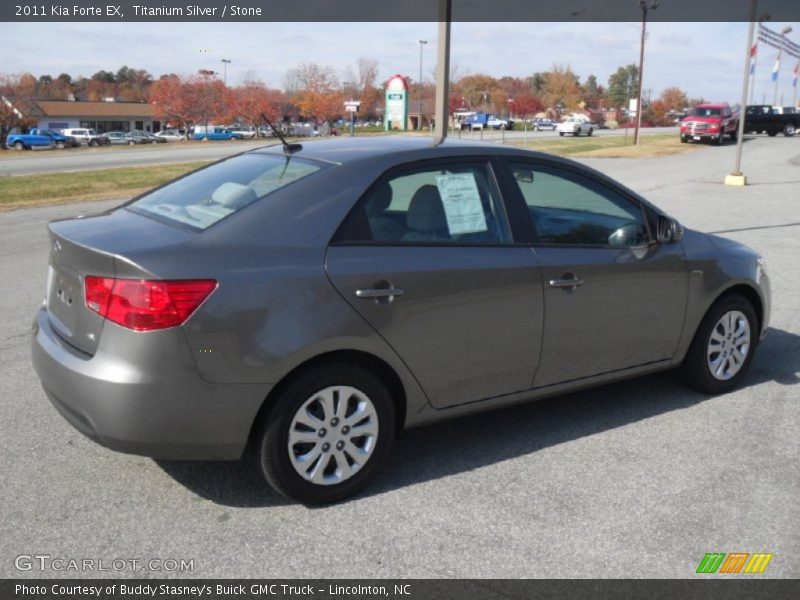 Titanium Silver / Stone 2011 Kia Forte EX