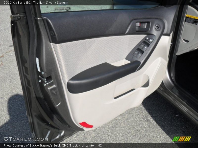 Titanium Silver / Stone 2011 Kia Forte EX