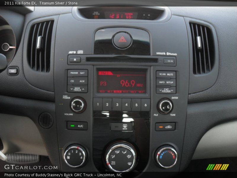 Titanium Silver / Stone 2011 Kia Forte EX