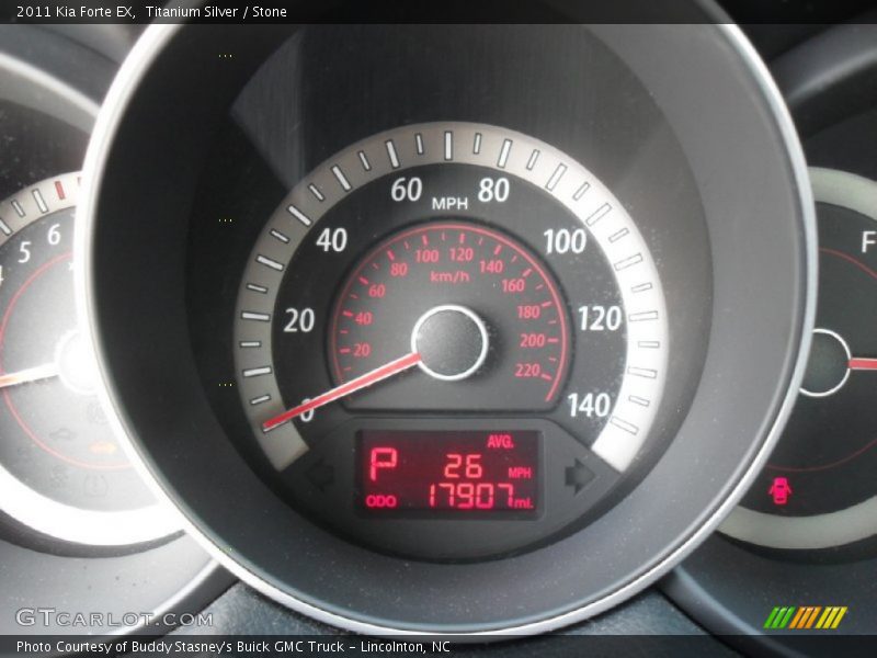 Titanium Silver / Stone 2011 Kia Forte EX