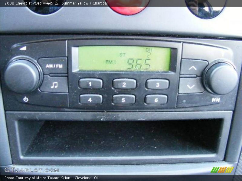 Summer Yellow / Charcoal 2008 Chevrolet Aveo Aveo5 LS