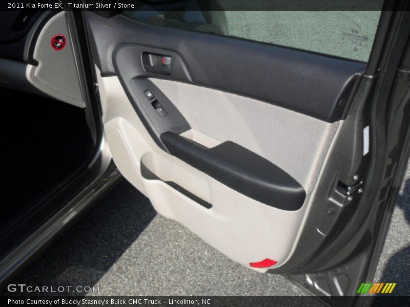 Titanium Silver / Stone 2011 Kia Forte EX