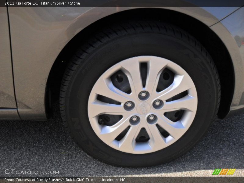 Titanium Silver / Stone 2011 Kia Forte EX