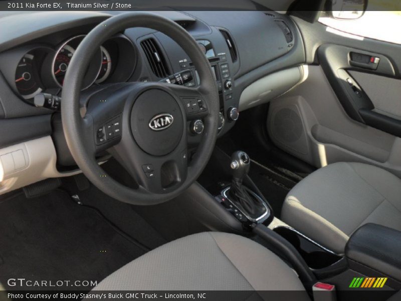 Titanium Silver / Stone 2011 Kia Forte EX