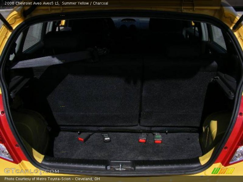 Summer Yellow / Charcoal 2008 Chevrolet Aveo Aveo5 LS