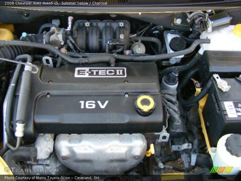 Summer Yellow / Charcoal 2008 Chevrolet Aveo Aveo5 LS