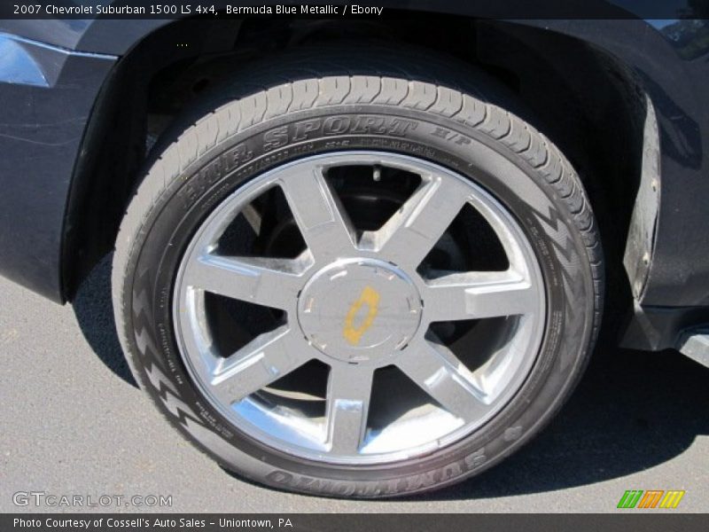 Bermuda Blue Metallic / Ebony 2007 Chevrolet Suburban 1500 LS 4x4