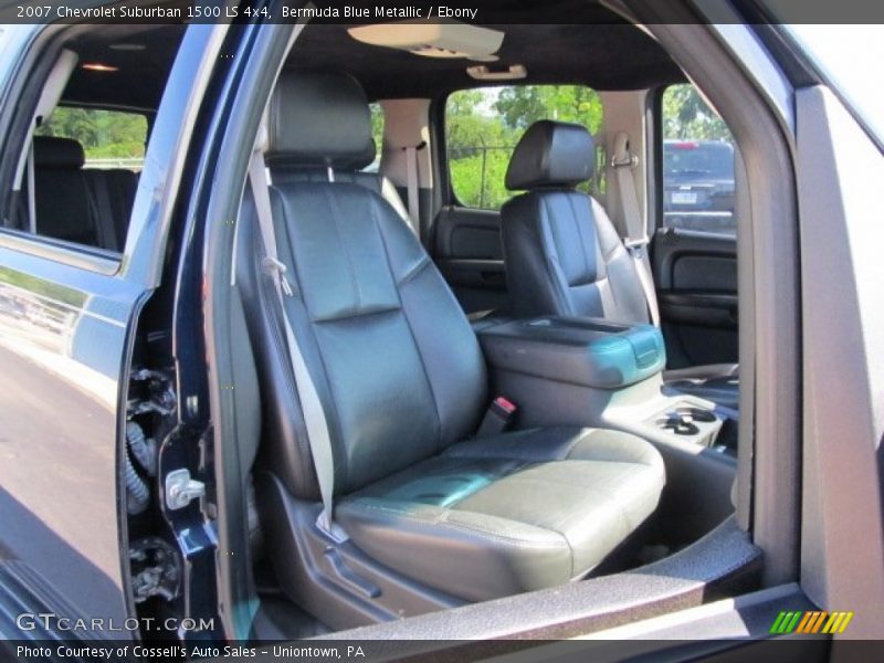Bermuda Blue Metallic / Ebony 2007 Chevrolet Suburban 1500 LS 4x4