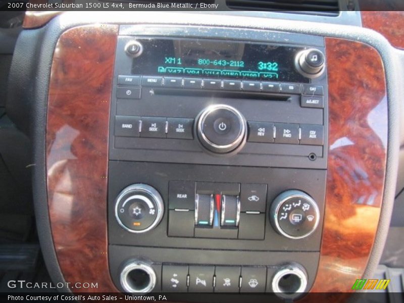 Bermuda Blue Metallic / Ebony 2007 Chevrolet Suburban 1500 LS 4x4