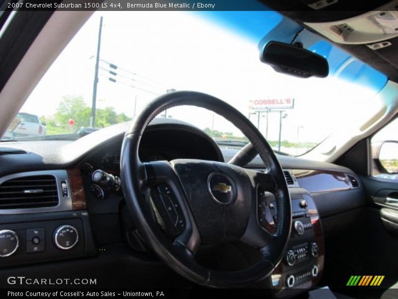 Bermuda Blue Metallic / Ebony 2007 Chevrolet Suburban 1500 LS 4x4