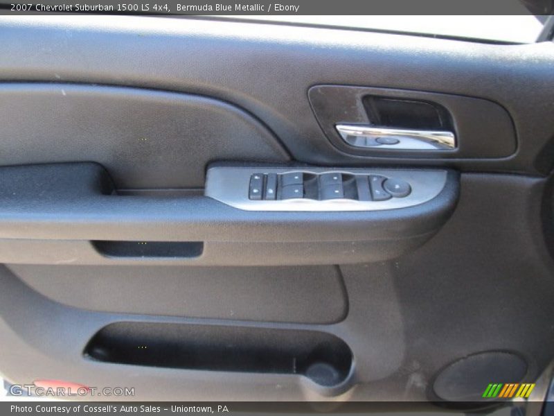 Bermuda Blue Metallic / Ebony 2007 Chevrolet Suburban 1500 LS 4x4