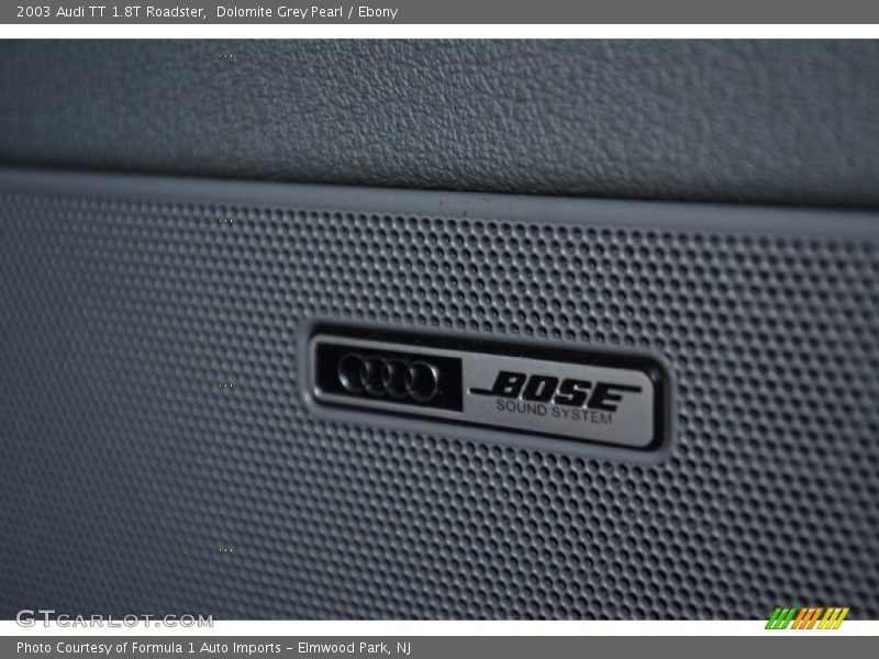 Audio System of 2003 TT 1.8T Roadster