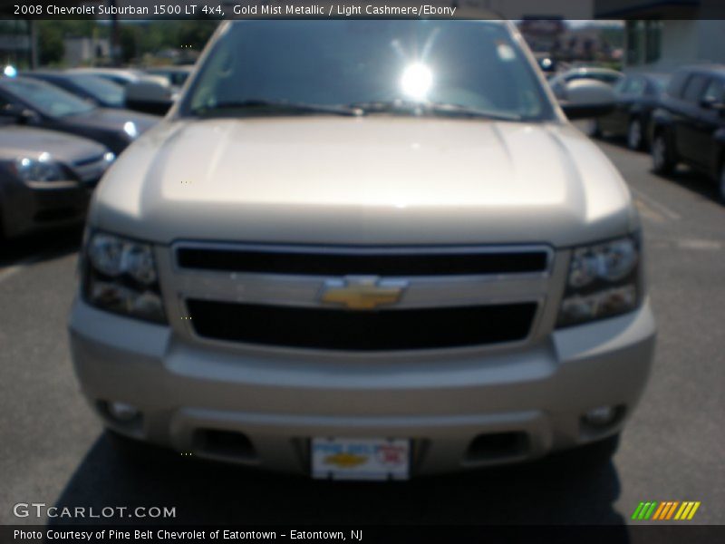 Gold Mist Metallic / Light Cashmere/Ebony 2008 Chevrolet Suburban 1500 LT 4x4