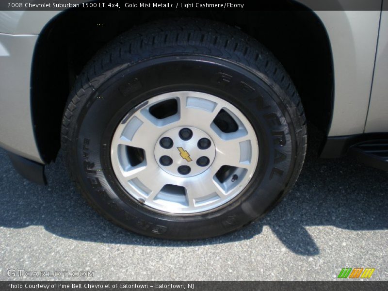 Gold Mist Metallic / Light Cashmere/Ebony 2008 Chevrolet Suburban 1500 LT 4x4