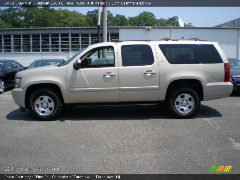  2008 Suburban 1500 LT 4x4 Gold Mist Metallic