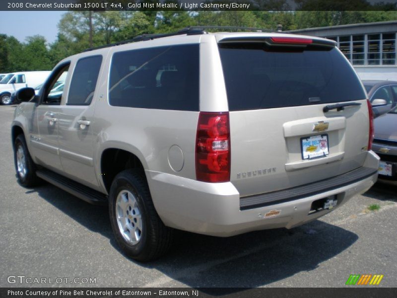 Gold Mist Metallic / Light Cashmere/Ebony 2008 Chevrolet Suburban 1500 LT 4x4