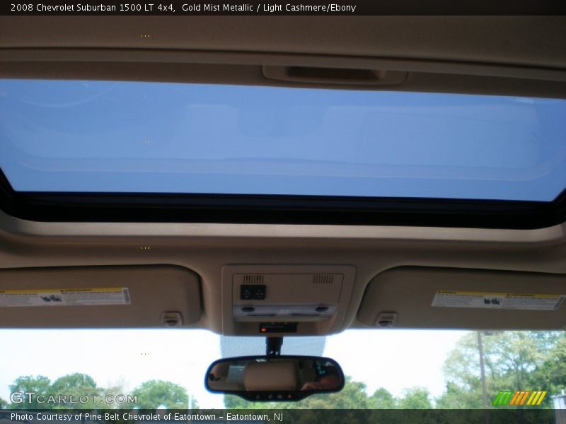 Gold Mist Metallic / Light Cashmere/Ebony 2008 Chevrolet Suburban 1500 LT 4x4