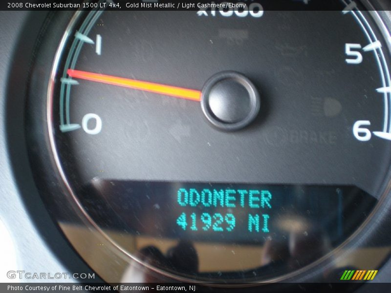 Gold Mist Metallic / Light Cashmere/Ebony 2008 Chevrolet Suburban 1500 LT 4x4