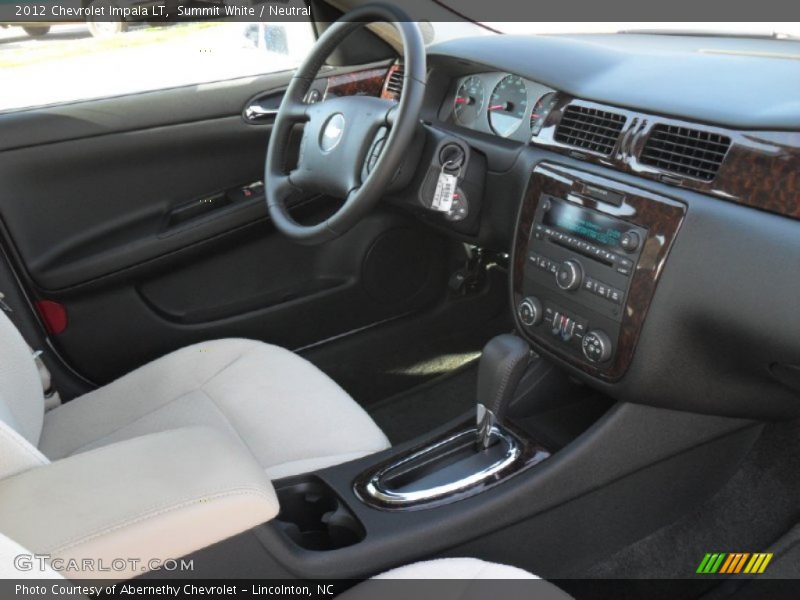 Summit White / Neutral 2012 Chevrolet Impala LT