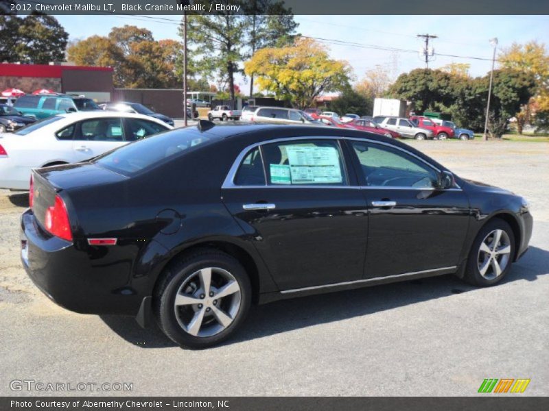 Black Granite Metallic / Ebony 2012 Chevrolet Malibu LT