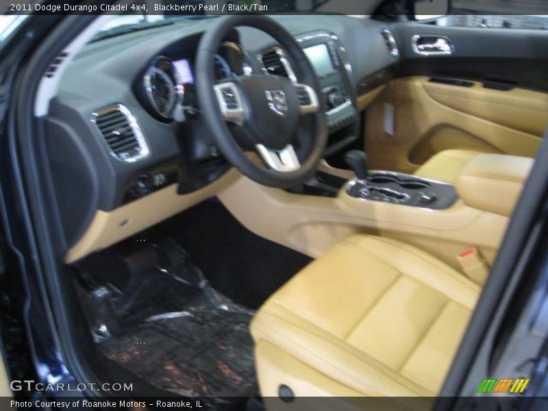 Blackberry Pearl / Black/Tan 2011 Dodge Durango Citadel 4x4