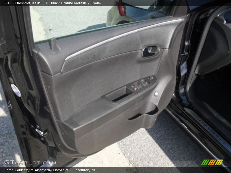 Black Granite Metallic / Ebony 2012 Chevrolet Malibu LT