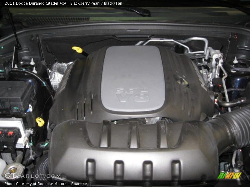 Blackberry Pearl / Black/Tan 2011 Dodge Durango Citadel 4x4