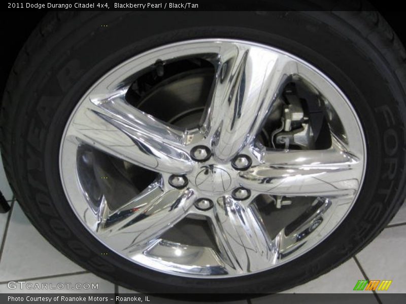 Blackberry Pearl / Black/Tan 2011 Dodge Durango Citadel 4x4