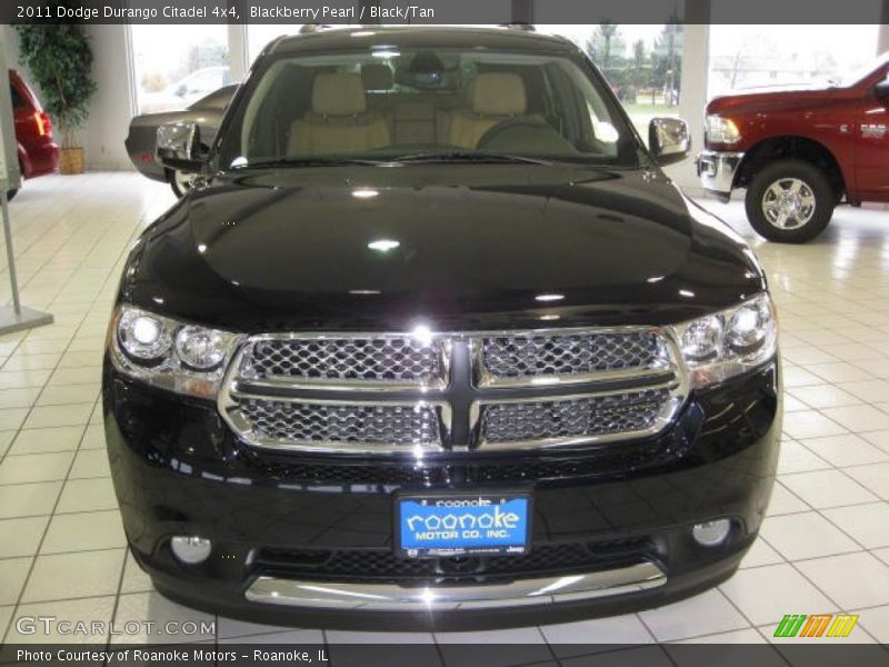 Blackberry Pearl / Black/Tan 2011 Dodge Durango Citadel 4x4