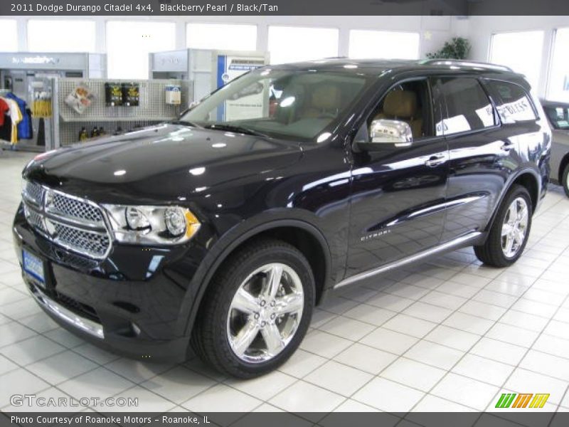 Blackberry Pearl / Black/Tan 2011 Dodge Durango Citadel 4x4