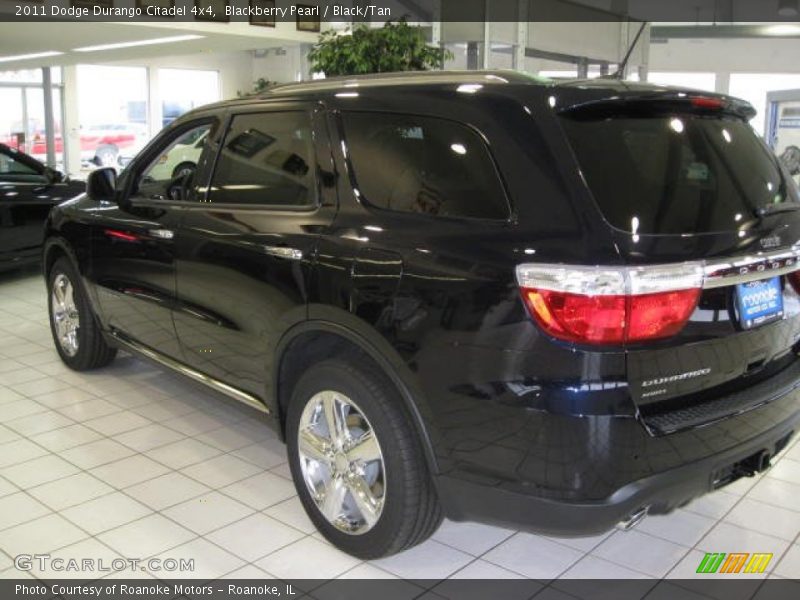 Blackberry Pearl / Black/Tan 2011 Dodge Durango Citadel 4x4