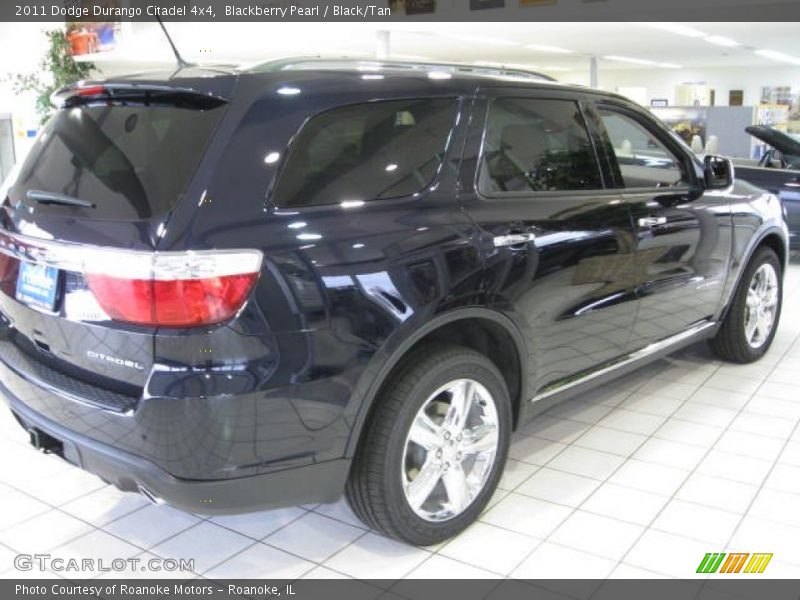 Blackberry Pearl / Black/Tan 2011 Dodge Durango Citadel 4x4