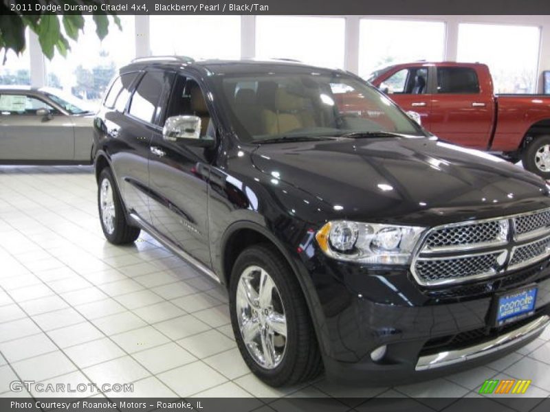 Blackberry Pearl / Black/Tan 2011 Dodge Durango Citadel 4x4