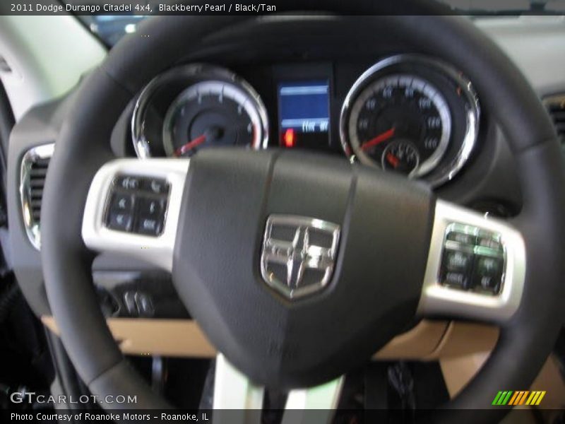 Blackberry Pearl / Black/Tan 2011 Dodge Durango Citadel 4x4